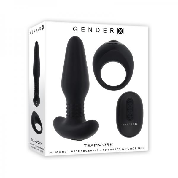 Gender X Teamwork Black Sex Toy Product