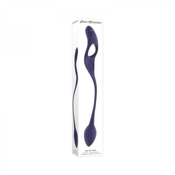 Zero Tolerance Tip To Tail Purple Sex Toy Product