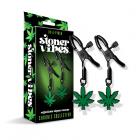 Stoner Vibes Chronic Collection Adjustable Nipple Clamps Sex Toy Product