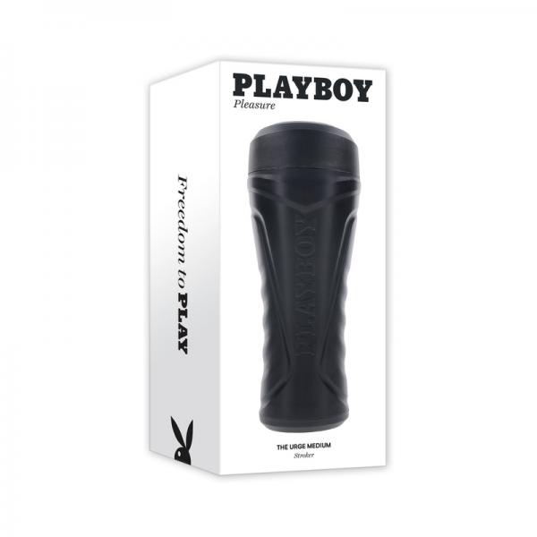 Playboy The Urge Medium Stoker Non Vibrating Tpe Black Sex Toy Product