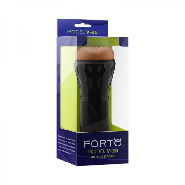 Forto Model V-20 Stroker Tan Sex Toy Product