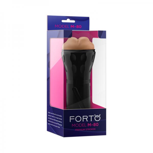 Forto Model M-80 Stroker Tan Sex Toy Product