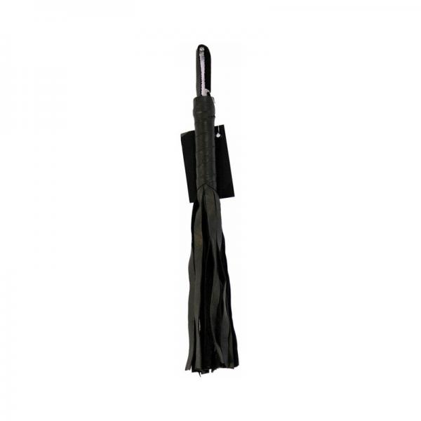 Soft Flogger 12 In. Black Sex Toy Product