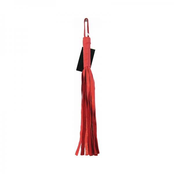 Soft Flogger 16 In. Red Sex Toy Product
