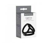 Me You Us Caged Up 3-ring Cock Cage Black Sex Toy Product