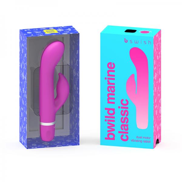 B Swish Bwild Classic Marine Vibrator Cerise Sex Toy Product