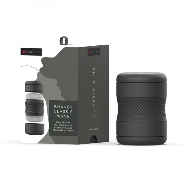 B Swish Bhandy Classic Wave Stroker Black Sex Toy Product