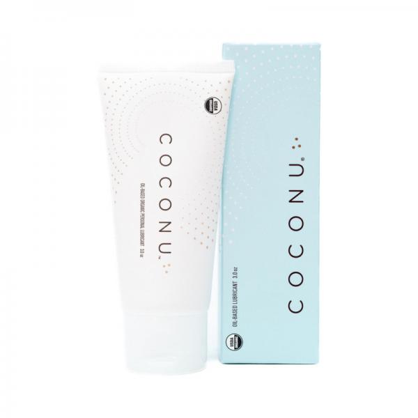 Coconu Oil-based Organic Personal Lubricant 3 Oz. Sex Toy Product