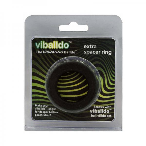 Balldo Spacer Ring Black Sex Toy Product