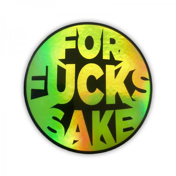 Twisted Wares For F*ck's Sake Sticker Sex Toy Product