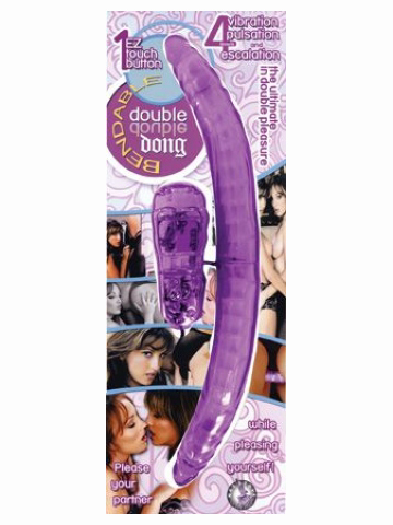 Bendable Double Dong Purple image