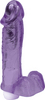 Crystal Cock W/ Balls Purple