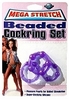 Mega Stretch Beaded Cockring - Purple