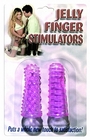 Jelly Finger Stimulators - Purple