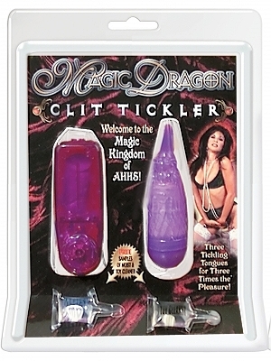 Magic Dragon Clit Tickler - Purple