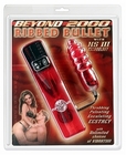 Beyond 2000 HS3 Ribbed Bullet Red