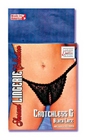 Crotchless G Black Lace