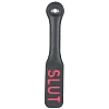 12" Leather Slut Paddle