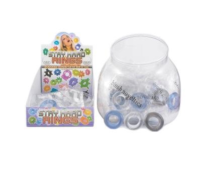 Donut Cockrings 50 Pc Display