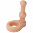 Double Dip Beige Cock Ring Sex Toy Product
