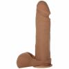 The Realistic Cock Ur3 Brown 8in