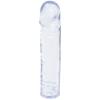 Crystal Jellies 8 Inch Classic Dildo in Clear