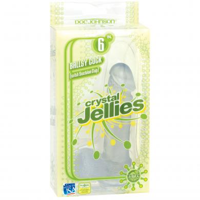 Crystal Jellies Ballsy Cock 6in