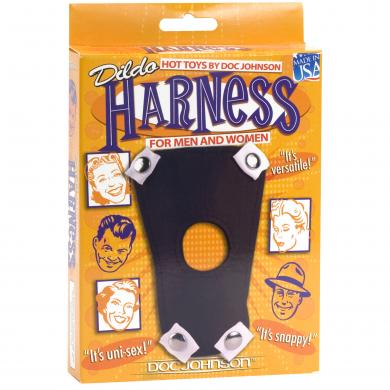 Leather Harness with Strap