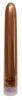 Chocolate Colored Metallic Vibrator 7in