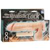 Realistic Squirmy 8 inch beige