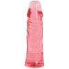Crystal Jellie Cock 6in Pink