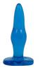 Jelly Anal Plug Medium Sapphire