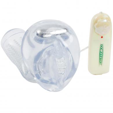 Jelly Pocket Pussy Vibrating Diamond