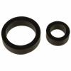 James Deen Silicone Cock Rings Dbl Pack Black