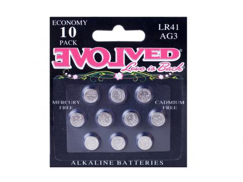 Evolved LR44 Batteries 10 Pack Sex Toy Product