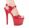 Flirt Red 7in Heel Size 7 