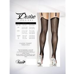 Fishnet Stockings Red Os