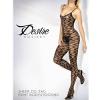 Zig Zag Pattern Bodystocking Black Queen