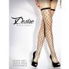 Diamond Stay Up Thigh High Stocking Black Os