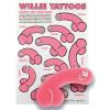 Willie Tattoos W/Willie Sponge