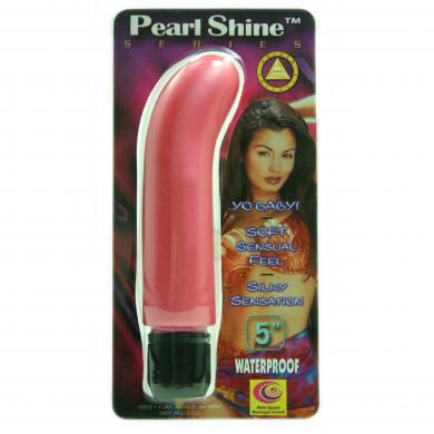 Pearl Shine Gspot Vibe - Pink	 Sex Toy Product