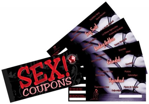 Sex Coupons Sex Toy Product