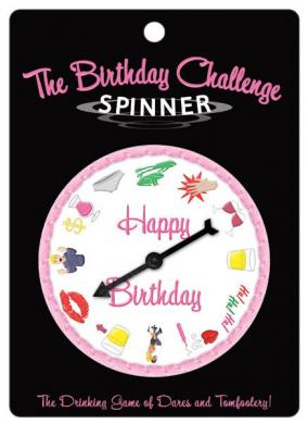 Birthday Challenge Spinner Game