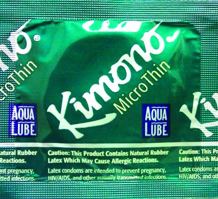 Kimono Micro Thin Condoms Aqua Lube 12 Pack Sex Toy Product