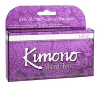 Kimono Microthin 12 Pack Large Latex Condoms Sex Toy Product
