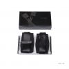 Etherea Silk Cuffs - Black
