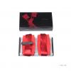Etherea Silk Cuffs - Red