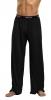 Pants Knit Silk Black Small