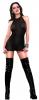 Halter Dress and G-String Black L/Xl