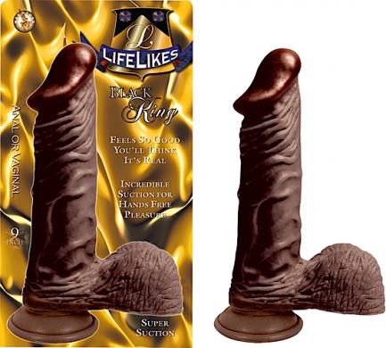 Lifelikes Black King Sex Toy Product